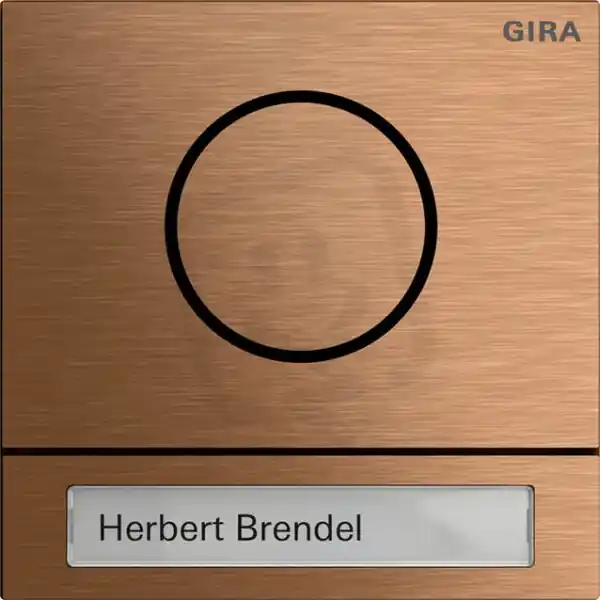 Modul vstupní stanice System 106 bronz GIRA 5565921 Akce