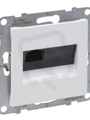 LEGRAND SUNO BÍLÁ DATOVÁ ZÁSUVKA JEDNODUCHÁ 1X RJ45 CAT.6, UTP NESTÍNĚNNÁ, LCS3 Koupit Online
