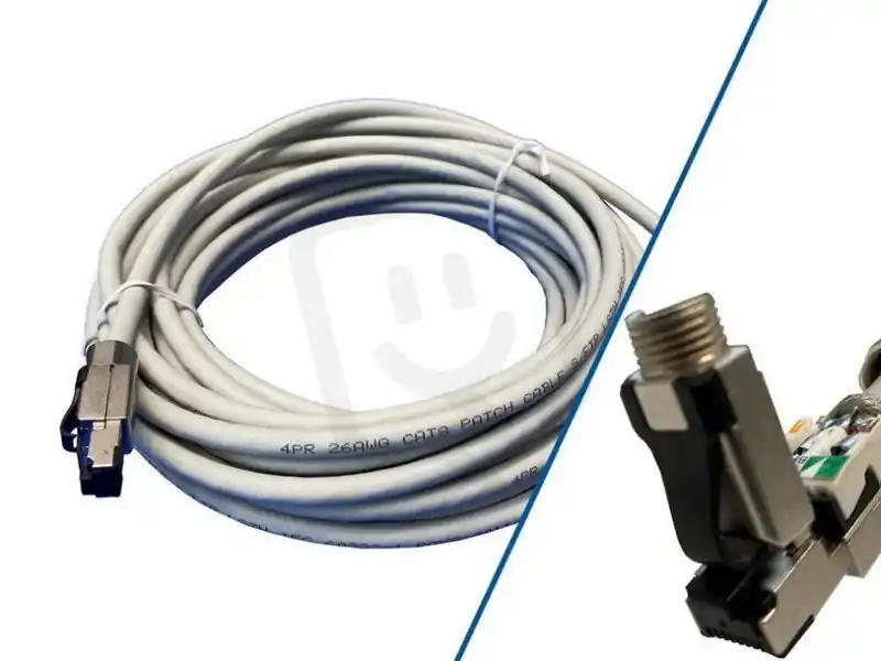 Patchkabel 2xRJ45 STP Cat.8, šedý, 5m Objednat Nyní