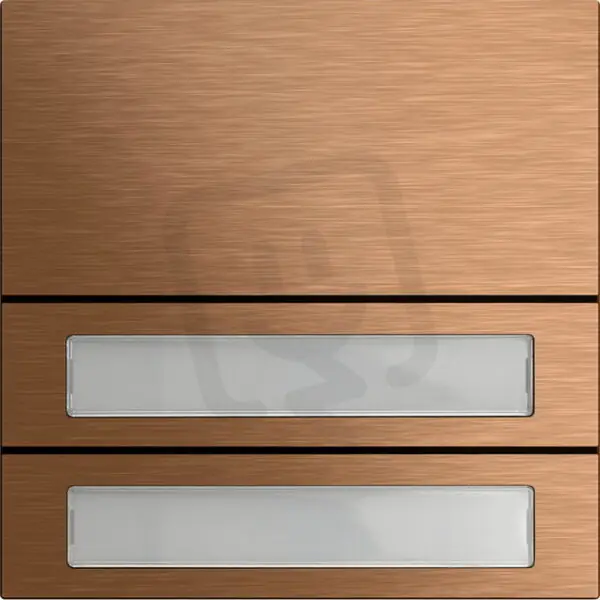 Modul volacího tlačítka 2x System 106 bronz GIRA 5532921 Rychlé Dodání