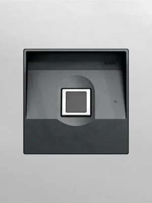 Vysoce Kvalitní mod.otisků prstů Keyless In System 106 hliník GIRA 5551926