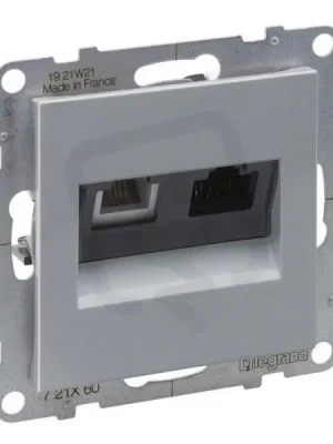LEGRAND SUNO HLINÍK KOMBINOVANÁ DATOVÁ + TELEFONNÍ ZÁSUVKA RJ11+RJ45 CAT.6, UTP Bezpečná Platba