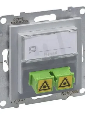 Oblíbený SUNO HLINÍK OPTICKÁ ZÁSUVKA DUPLEX, 2X SC-APC ADAPTÉR LEGRAND 721347