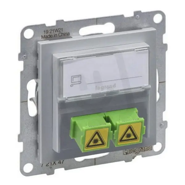 Oblíbený SUNO HLINÍK OPTICKÁ ZÁSUVKA DUPLEX, 2X SC-APC ADAPTÉR LEGRAND 721347