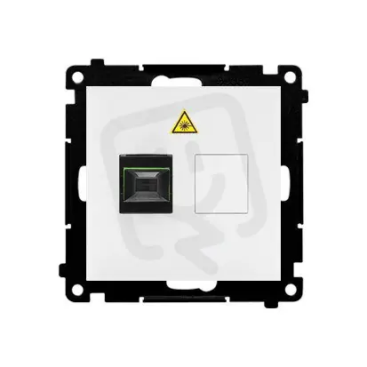Speciální Cena Zásuvka optická 1 násobná SC/APC (přístroj s krytem) bílá matná TGS1.01/111