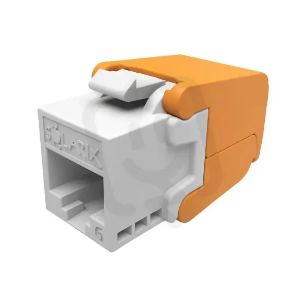 Bezpečná Platba Keystone CAT6 UTP RJ45 bílý samořezný SOLARIX 25286805
