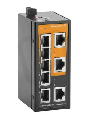 Víkendová Akce Síťový přepínač Fast Ethernet IE-SW-ELB-08-8TX WEIDMÜLLER 2828550000