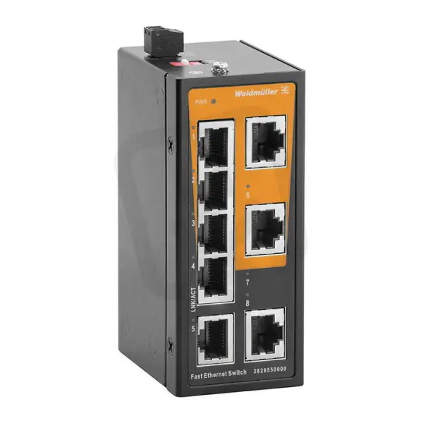 Víkendová Akce Síťový přepínač Fast Ethernet IE-SW-ELB-08-8TX WEIDMÜLLER 2828550000