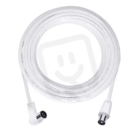 Anténní koaxiální kabel COAX kombinované konektory 10m sáček SOLIGHT SSN12X0E Finální Výprodej