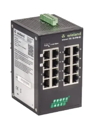 Ethernetový switch WIENET FS 16-PN-W WIELAND 83.040.1511.0 Nejprodávanější