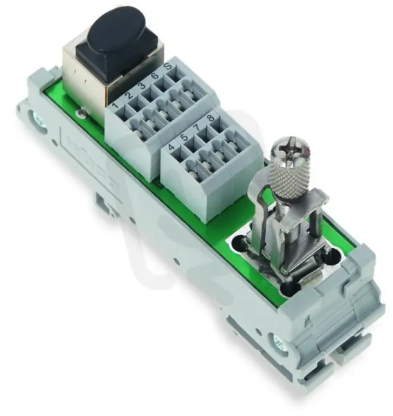 Top Prodej propojovací modul, RJ-45, Svorky na desky plošných spojů, 2řadé