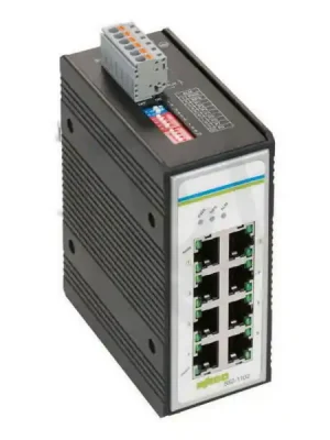 Průmyslový switch 8 portů 1000Base-T černá WAGO 852-1102 Dokud Zásoby Vydrží