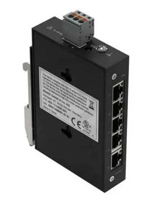 Akce Průmyslový switch ECO, 5 portů 100Base-TX, Černá WAGO 852-111/000-001