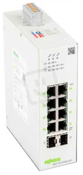 Jednoduchý konfigurovatelný switch, 8 portů 1000Base-T, 2 sloty 1000BASE-SX/LX Nízká Cena