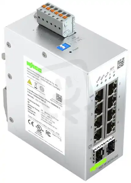 Dokud Zásoby Vydrží Jednoduchý konfigurovatelný switch, 8 portů 1000Base-T, 2 sloty 1000BASE-SX/LX