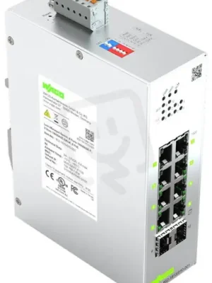 Jednoduchý konfigurovatelný switch, 8 portů 1000Base-T, 2 sloty 1000BASE-SX/LX Jen Po Omezenou Doba
