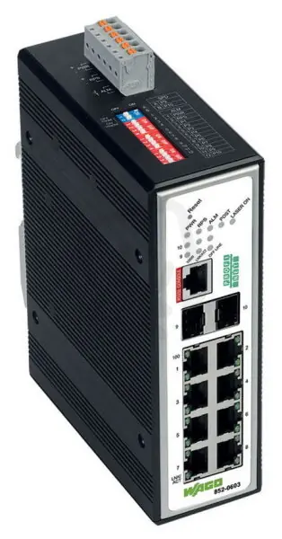 Průmyslový konfigurovatelný switch, 8 portů 100Base-TX, 2 sloty 1000BASE-SX/LX Akční Cena