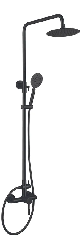Poslední Šance Sprchový sloup s baterií, SUS-003-J BLACK, černá SUS-003-J BLACK