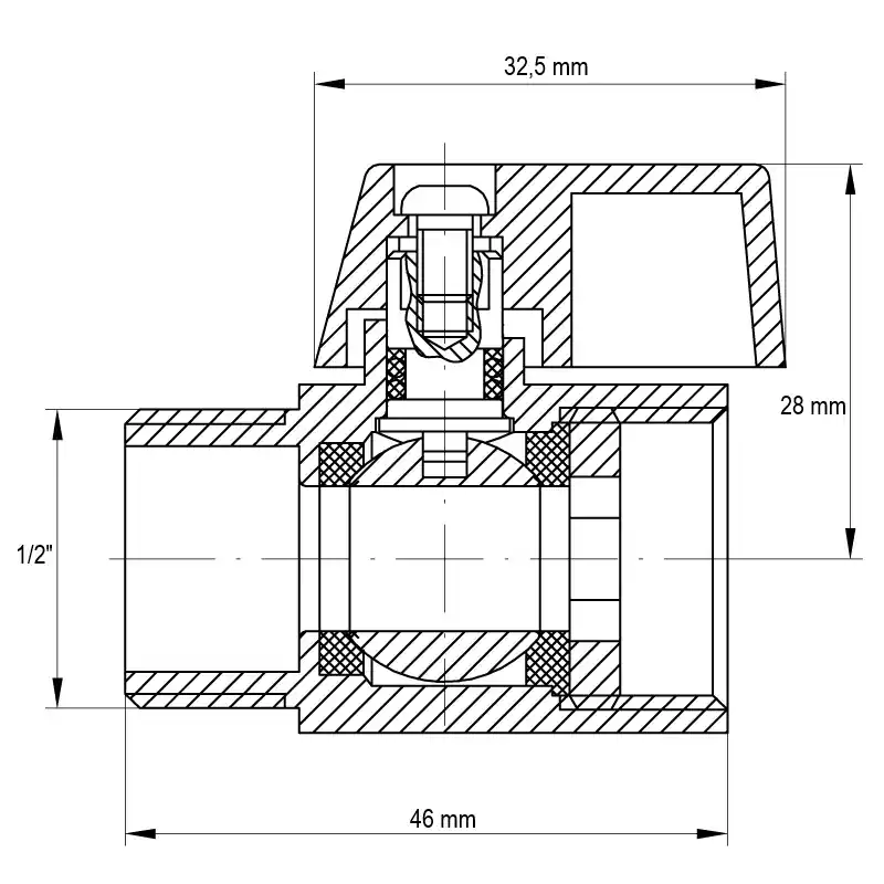 Ihned K Objednání Kohout kulový „mini“, KR.401 1/2"FM KR.401 1/2"FM