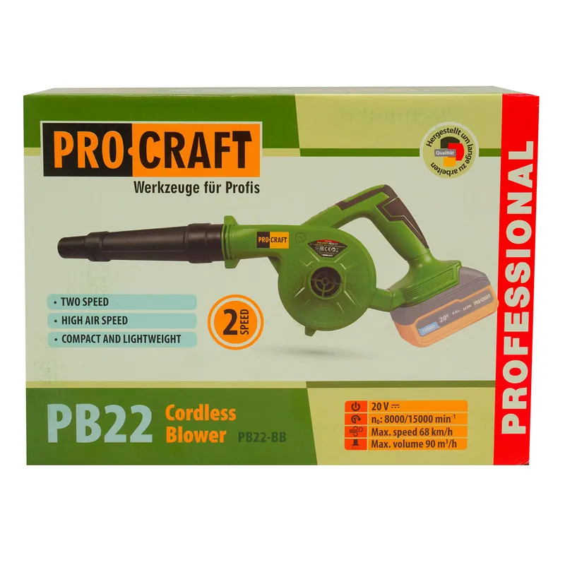 Ihned K Objednání Aku fukar Procraft PB22 (bez baterie a nabíječky) PB22bb