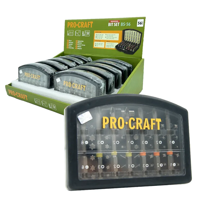 Ověřený Sada bitů Procraft BS-56, S2 BS-56