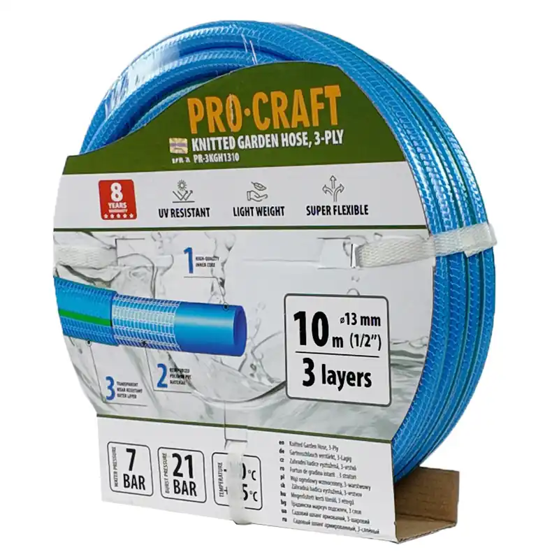 Expresní Doručení Modrá zahradní hadicí Procraft PR-3KGH1310F PR-3KGH1310F