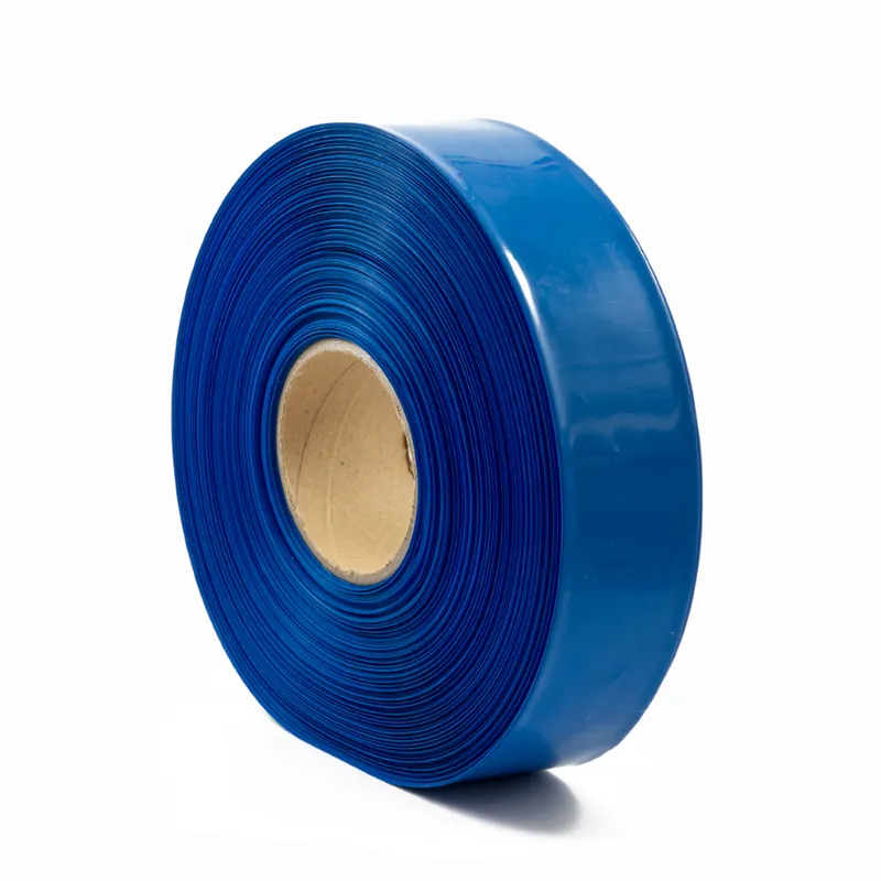 Modrá smrštovací PVC fólie 2 1 šíře 57,5mm, průměr 35mm Rychlé Dodání