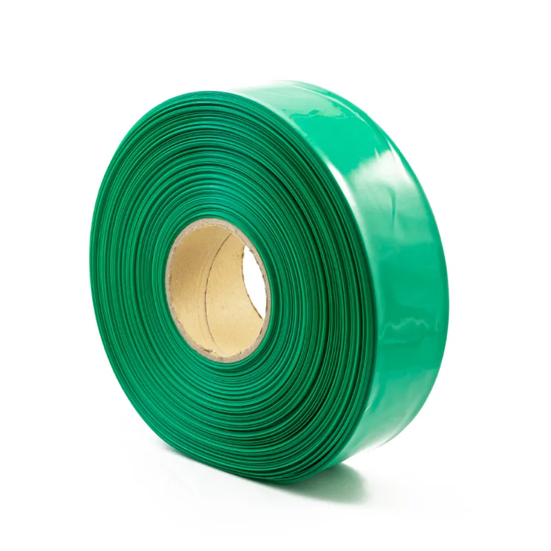 Zelená smršťovací PVC fólie 2 1 šíře 67mm, průměr 41mm Top Prodej