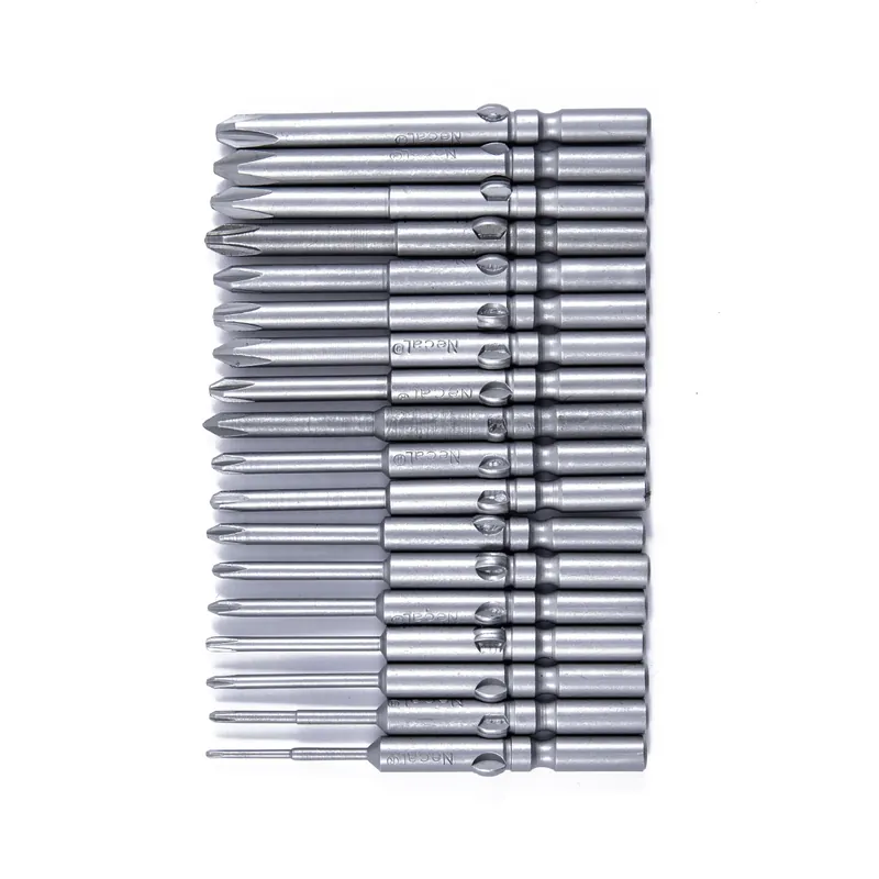 Přímo Od Výrobce Set 18ks bitů HIOS H5(∅5) křížových bitů PH2, PH1, PH0, PH00 - 60mm