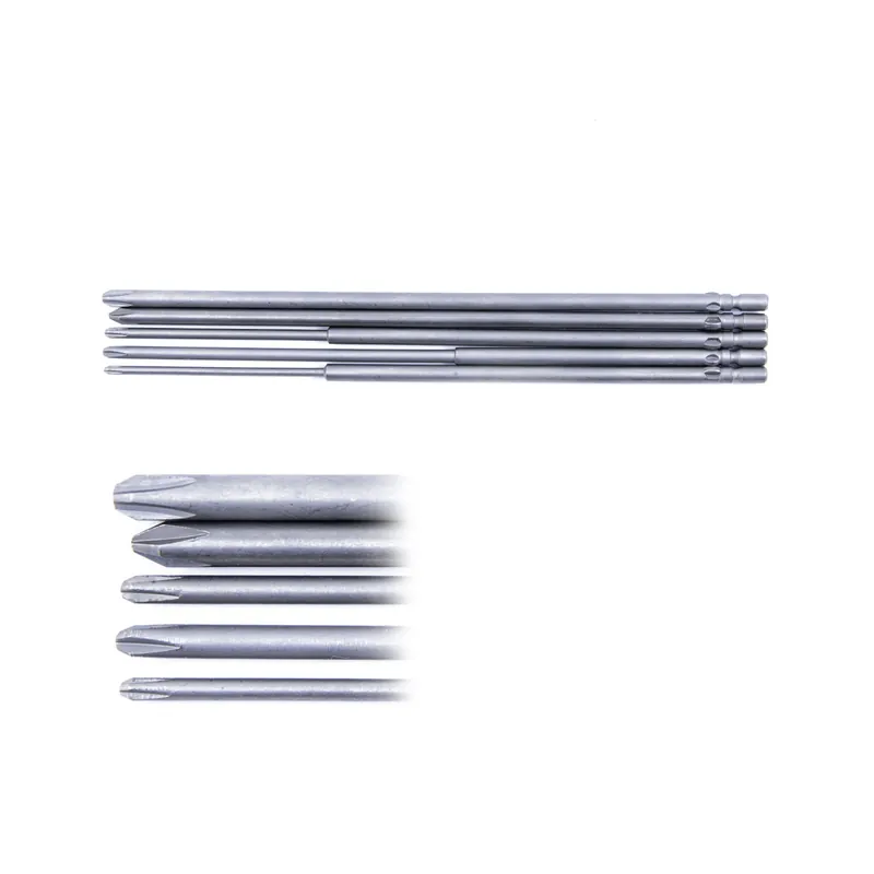 Výhodná Nabídka Set 5ks HIOS H4(∅4) křížových bitů PH2, PH1, PH0 - 150mm