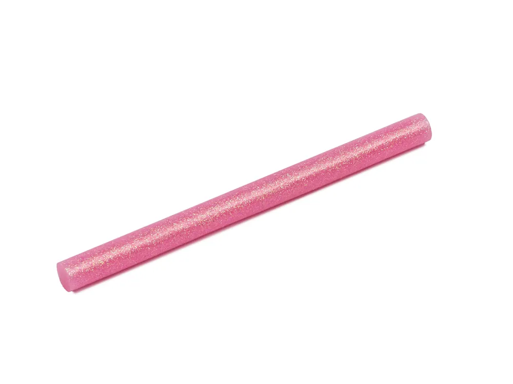 Časově Omezené Náplň do tavné pistole růžová s glitry (třpytivá) průměr 11mm, 1ks