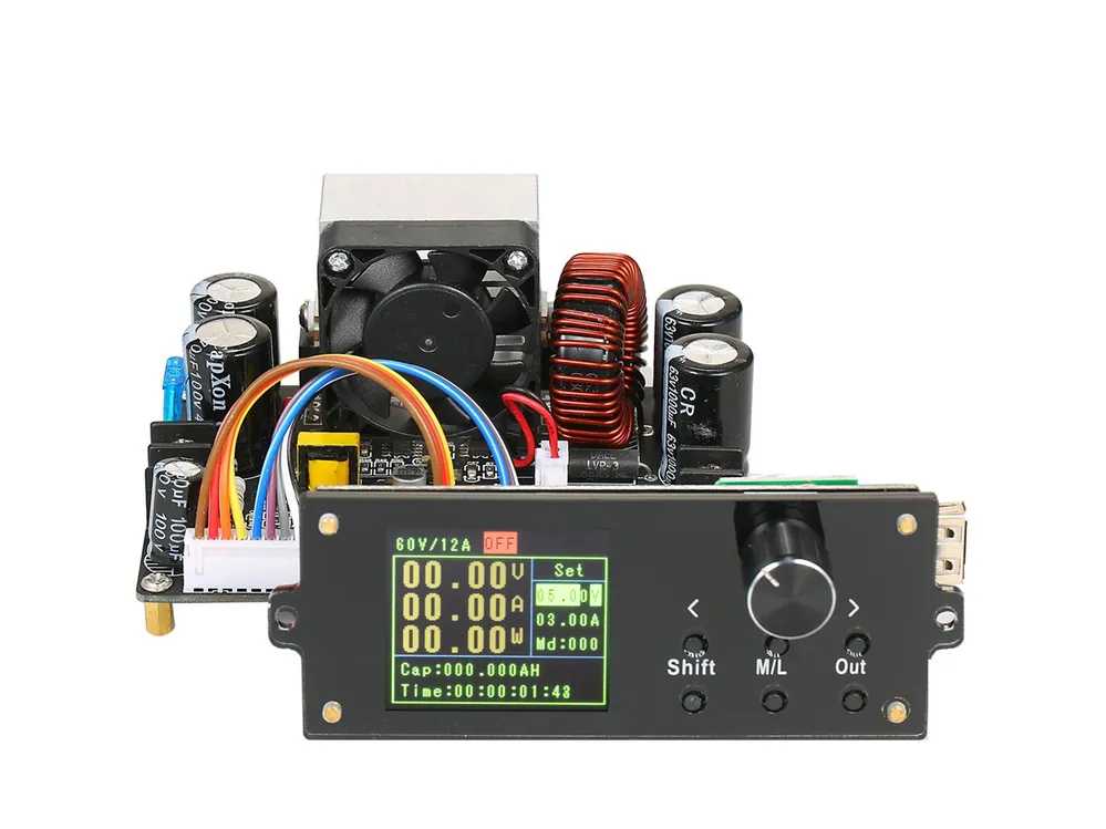 Panelový spínaný regulátor pro stavbu zdrojů DPX6012S 0-60V 0-12A Nejprodávanější
