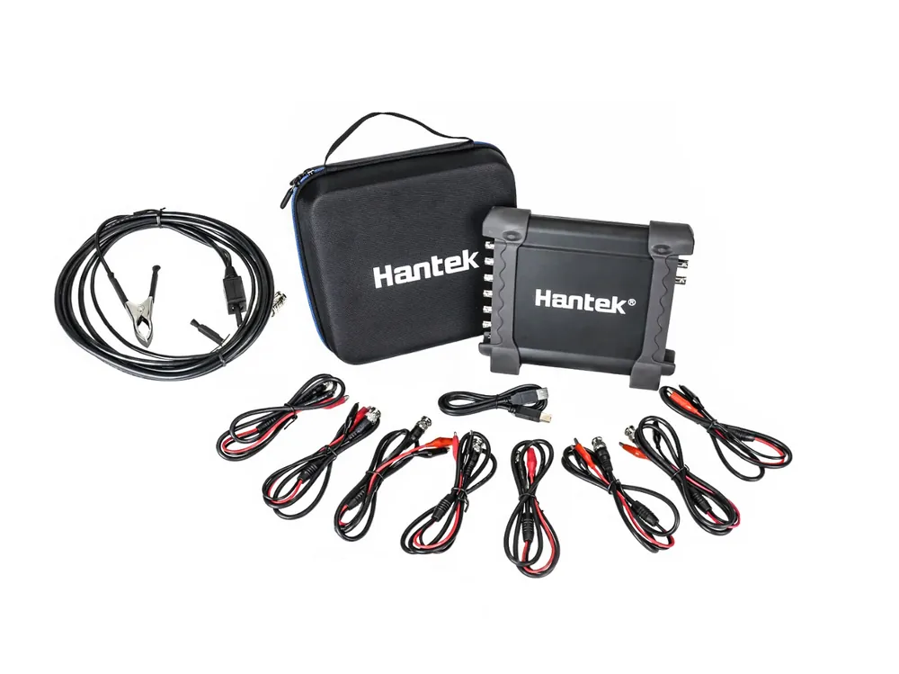 Autentický Hantek 1008C osmikanálový osciloskop / Autoskop Profisada Basis