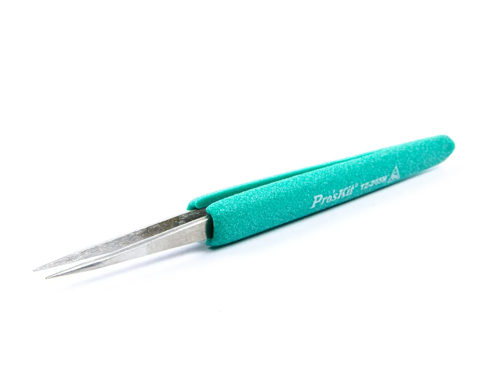Ověřený Antimagnetická pinzeta dlouhá s ochrannou rukojetí TZ205N dlouhá 140.5mm