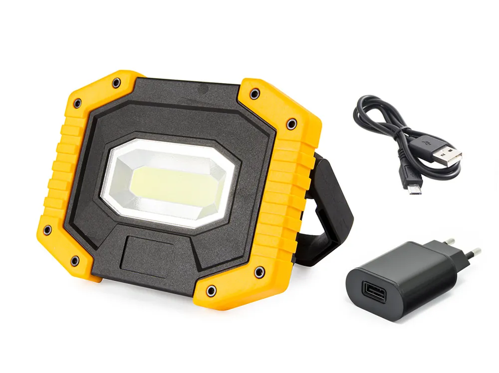 Přenosný LED reflektor 5W s powerbankou Horká Nabídka