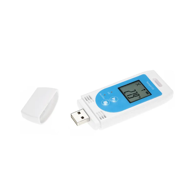 Horká Nabídka USB DataLoger TempU03 pro měření teploty a vlhkosti s displejem