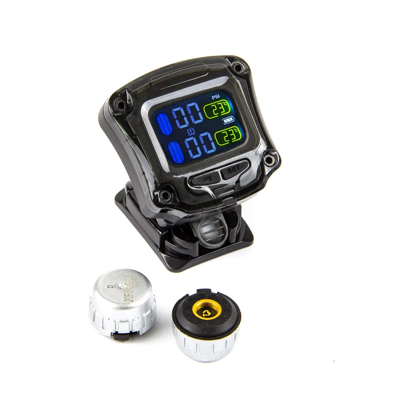 TPMS - bezdrátový systém měření tlaku a teploty v pneu pro Motorky Finální Výprodej