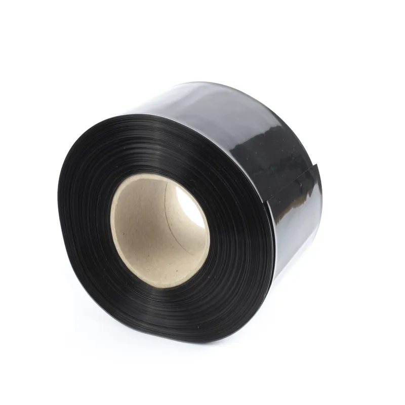 Hit Sezóny Černá smršťovací PVC fólie 2 1 šíře 90mm, průměr 55mm