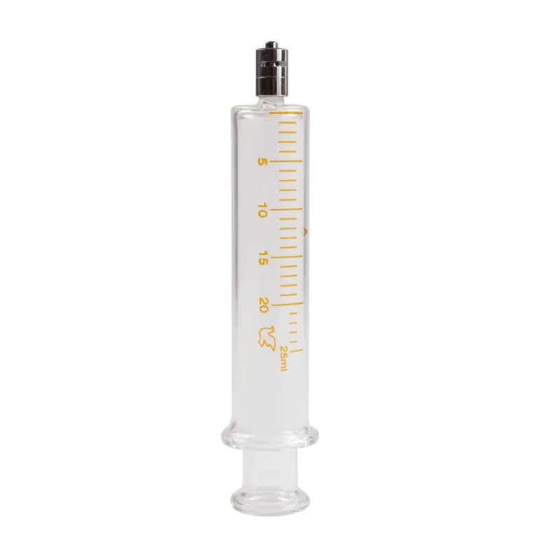 Super Cena Injekční stříkačka s ručním pístem celosklěněná Luer-Lock 25ml