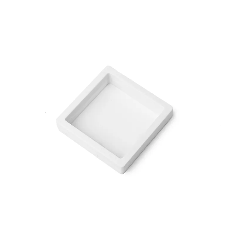 Vysoce Kvalitní 3D plovoucí rámeček bílý 9x9x2 cm