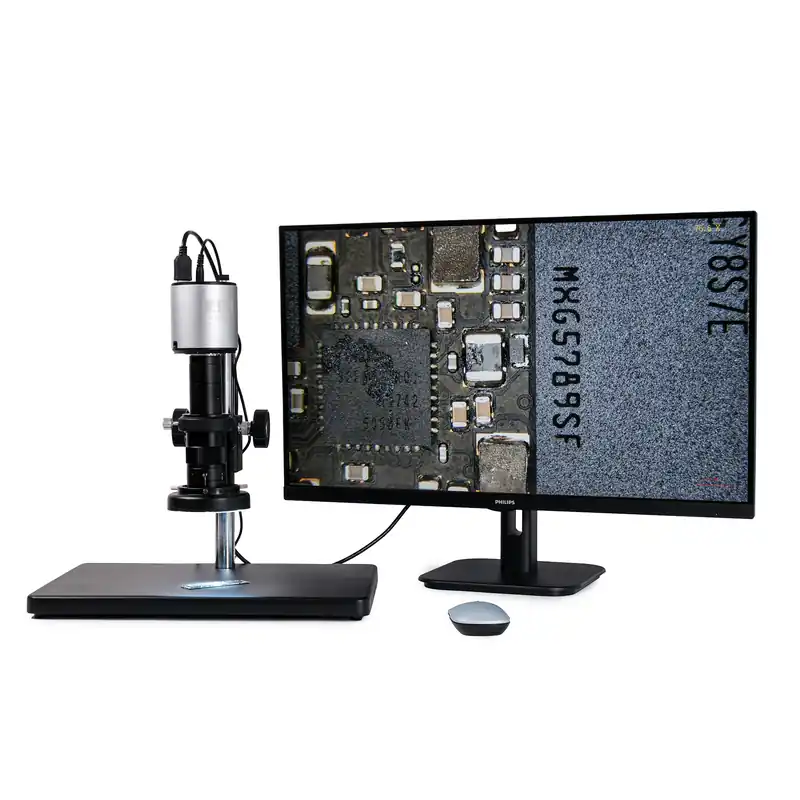 ALL-IN-ONE 4K mikroskop s monitorem, automatickým ostřením a měřícím SW Nejprodávanější
