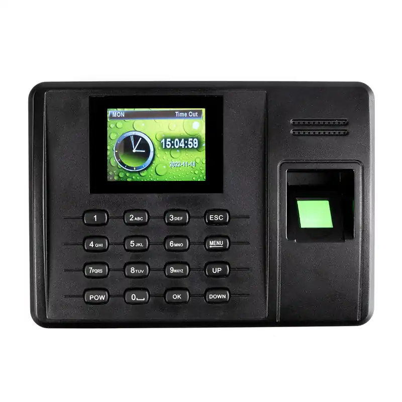 Docházkový systém EY-360 se čtečkou otisků prstů a RFID, LAN, USB Cenově Výhodný