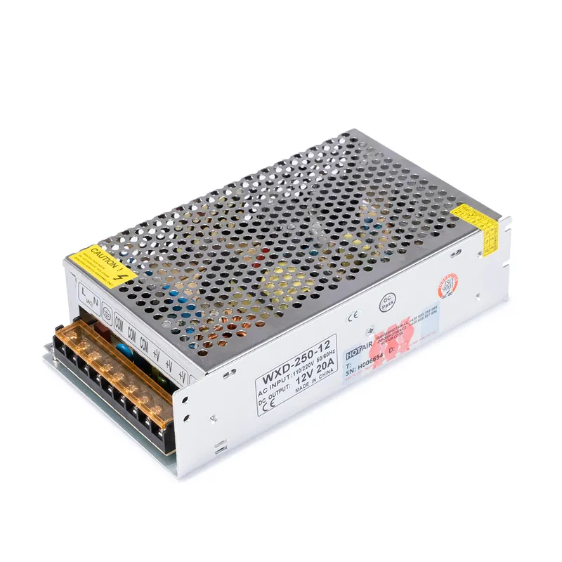 Spínaný zdroj WXD-250-12V 20A 240W - pasivní chlazení Must-Have