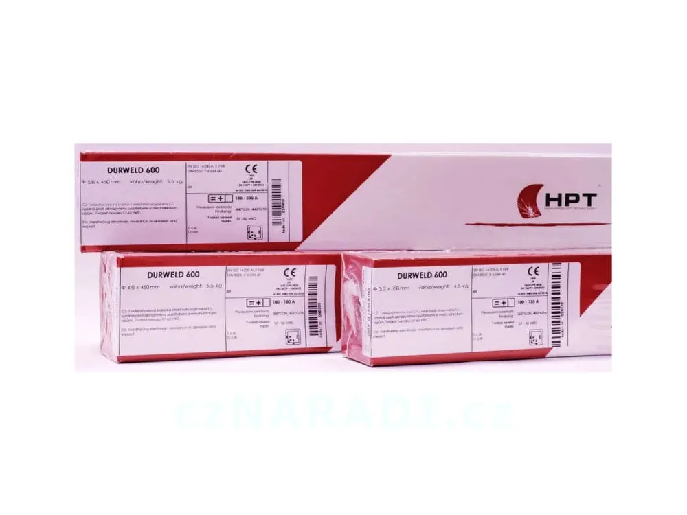 Vrácení Zdarma Návarové elektrody Durweld 600 3,2x350 mm/ 4,5 Kg