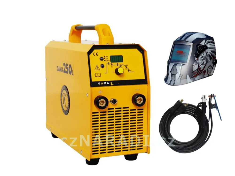 Nová Kolekce GAMA 250L 400V + kabely 25/5m + kukla Robot, záruka 3 + 2 roky